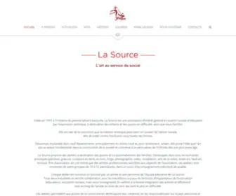 Associationlasource.fr(Association La Source) Screenshot