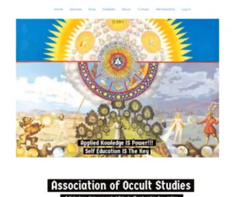 Associationofoccultstudies.org(HostGator Website Startup Guide) Screenshot