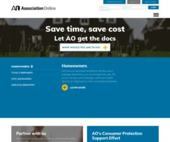 Associationonline.com(Association Online) Screenshot