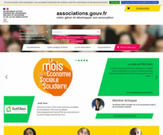 Associations.gouv.fr(Créer) Screenshot