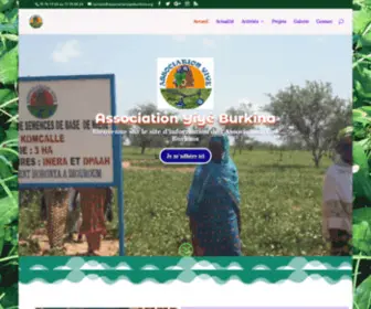 Associationyiyeburkina.org(Association Yiy) Screenshot