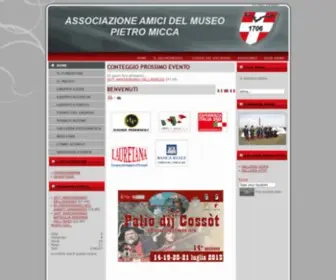 Associazione-Amici-Pietro-Micca-1706.it(Associazione Amici del Museo Pietro MIcca) Screenshot