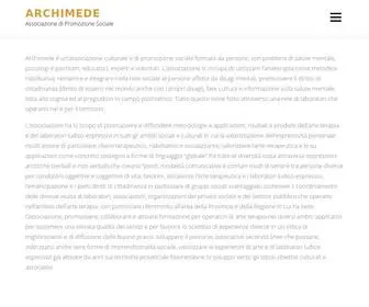 Associazionearchimede.org(Associazione di Promozione Sociale) Screenshot