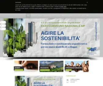 Associazioneitalianaformatori.it(Associazione Italiana Formatori) Screenshot
