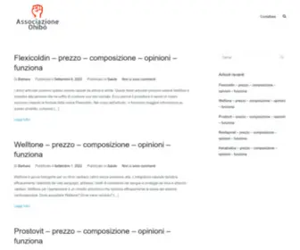 Associazioneohibo.it(Ohibò) Screenshot