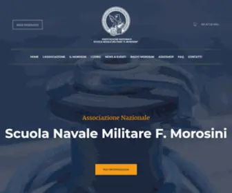 Assomorosini.it(Associazione Nazionale Scuola Navale Militare \"F) Screenshot