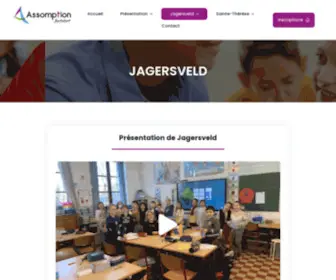 Assomption-Jagersveld.be(Learn Digital Marketing) Screenshot