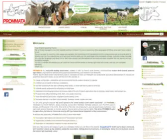 Assoprommata.org(Agroécologie) Screenshot