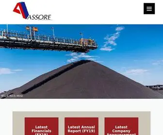 Assore.com(Assore Limited) Screenshot