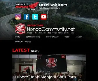 Assosiasihondajakarta.com(Honda Community) Screenshot