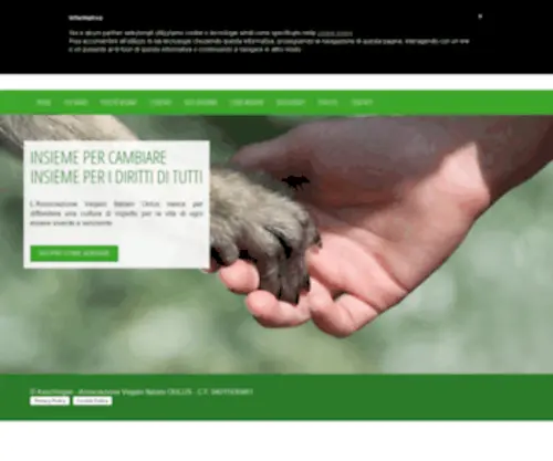 Assovegan.it(Associazione Vegani Italiani Onlus) Screenshot