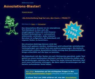 Assoziations-Blaster.de(Der Assoziations) Screenshot