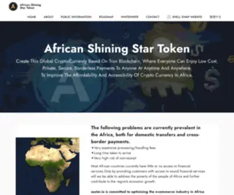 Asstar.io(African Shining Star Token) Screenshot