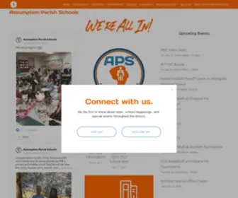 Assumptionschools.com(Assumption Parish Schools) Screenshot