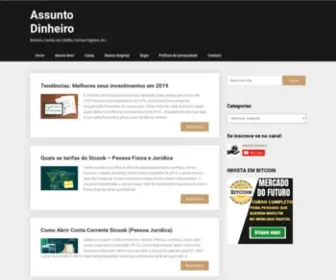 Assuntodinheiro.com(Assunto Dinheiro) Screenshot