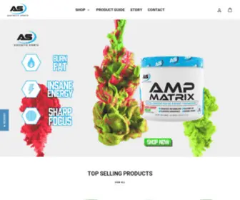 Assupps.com(Aesthetic Sports) Screenshot