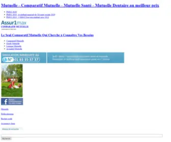 Assur1Max.com(Complémentaire santé) Screenshot