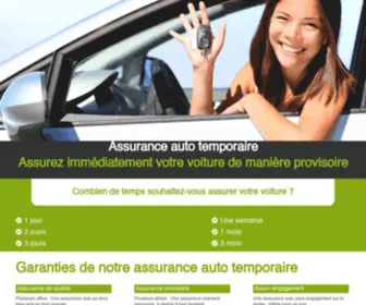 Assurance-Auto-Provisoire.com(Assurance auto temporaire) Screenshot