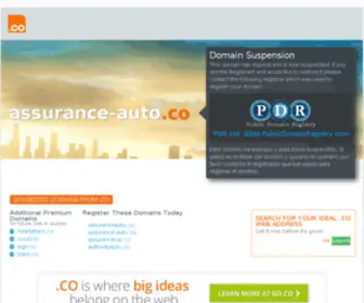 Assurance-Auto.co(Assurance Auto) Screenshot