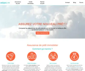 Assurance-DE-Pret-PAS-Cher.com(Assurance pret immobilier) Screenshot