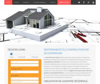 Assurance-Decennale-EN-Ligne.fr(Souscription) Screenshot