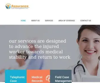 Assurancecm.com(Case Management) Screenshot