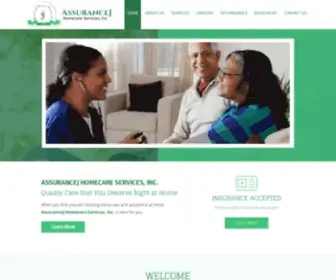 AssurancejHomecare.com(Homecare Services) Screenshot