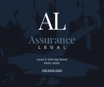 Assurancelegal.com.au(Assurance Legal) Screenshot