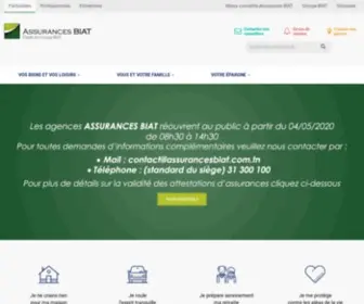 Assurancesbiat.com.tn(Assurances) Screenshot