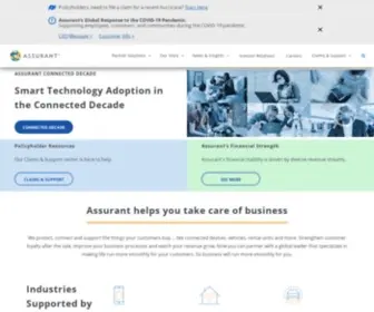 Assurantsolutions.com(Assurant I We Protect What Matters Most) Screenshot