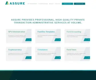 Assure.co(SPV & Private Equity Fund Administration Services) Screenshot
