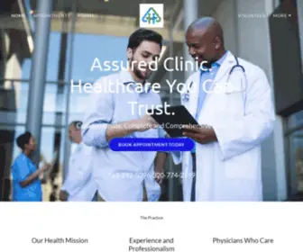 Assuredclinic.com(Assured Health Clinic) Screenshot