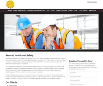 Assuredhealthandsafety.com.au(WHS/OHS Documentation) Screenshot