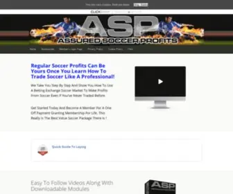 Assuredsoccerprofits.com(Assured Soccer Profits) Screenshot