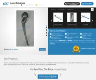 Assureenterprises.net(Assure Enterprises) Screenshot