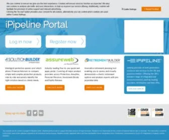 Assureweb.co.uk(IPipeline Portal) Screenshot
