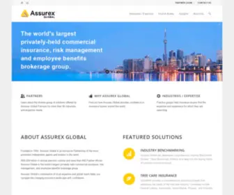 Assurex.com(Assurex Global) Screenshot