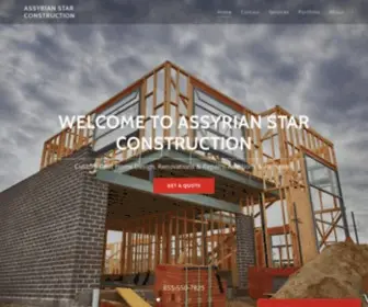 Assyrianstar.ca(Assyrian Star Construction) Screenshot