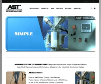 AST-Corp.net(Adhesive Systems Technology) Screenshot