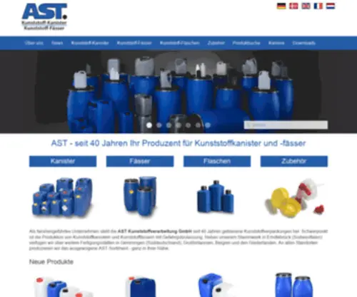 AST-Kanister.de(AST Kanister) Screenshot
