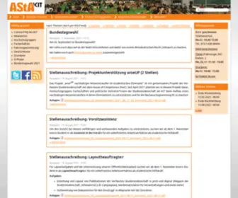 Asta-KIT.de(AStA am KIT) Screenshot