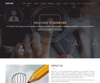 Astacrs.com(Asta CRS) Screenshot