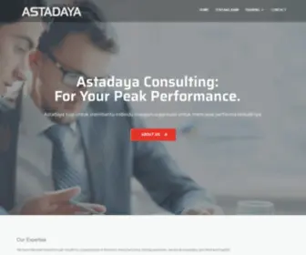 Astadaya.com(Astadaya Consulting) Screenshot