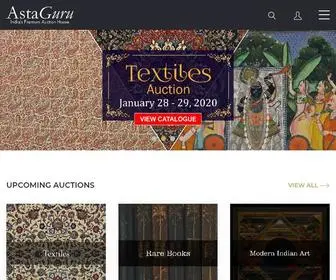 Astaguru.com(India's Premium Auction House) Screenshot