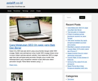 Astalift.co.id(Astalift) Screenshot