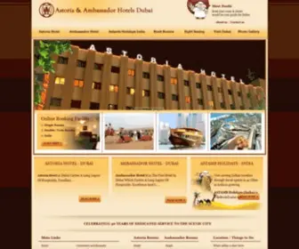 Astamb.com(One of the best 3 star hotels in Bur Dubai) Screenshot