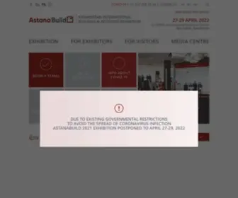Astanabuild.kz(Главная) Screenshot