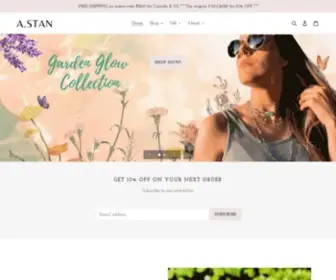 Astanjewelry.com(A.STAN Jewelry & Gemstones) Screenshot