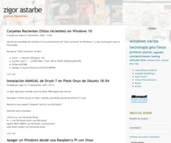 Astarbe.com(Zigor astarbe) Screenshot