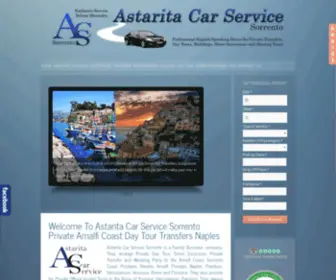 Astaritacarservice.com(Astarita Car Service Sorrento Private Transfers tour Amalfi Coast) Screenshot